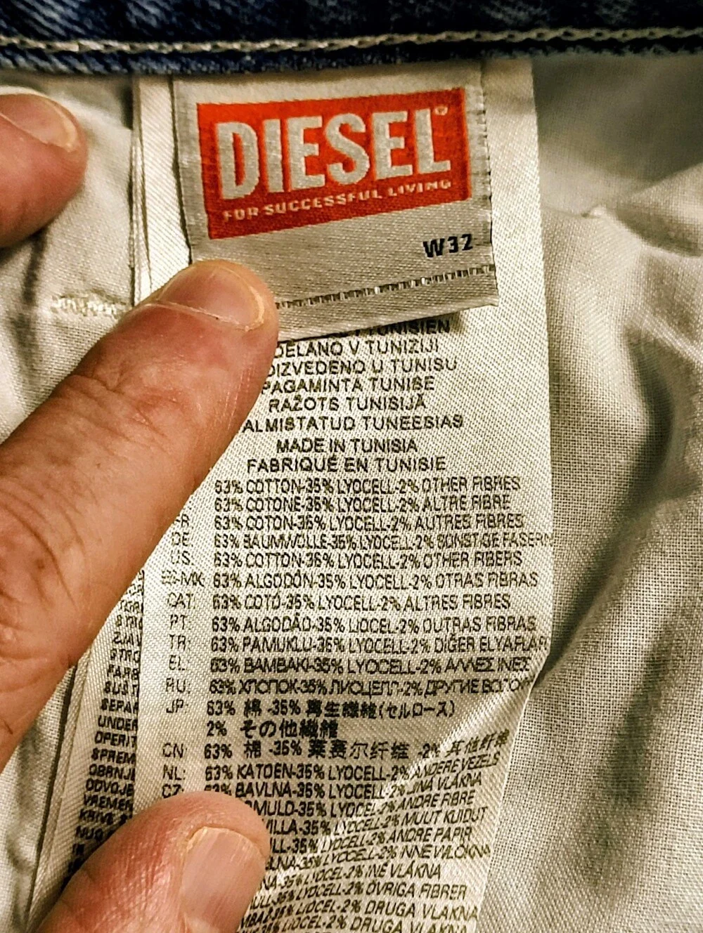 Diesel Light Blue Distressed Jean Shorts - Brand New W Tags